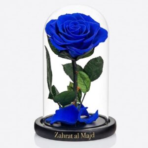 Forever single rose blue