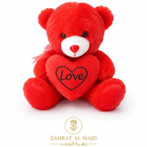 30cm teddy red color