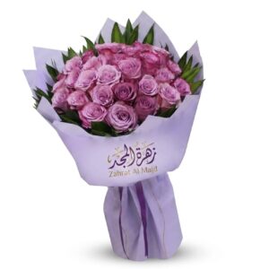 Purple rose 35 pcs with accessories