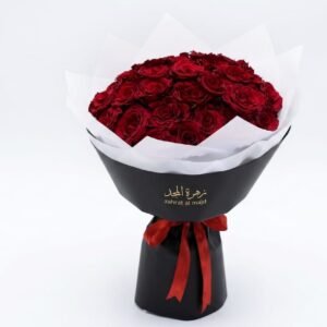 31pcs red roses.