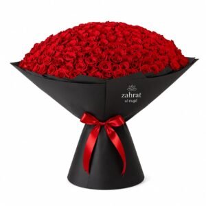 200 red roses all wriping color available
